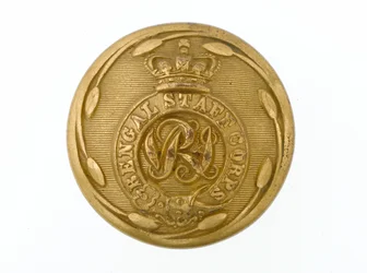 Button, bengáli hadtest, 1876-1891