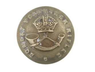 Button, Bombay önkéntes puskák, 1901-1947