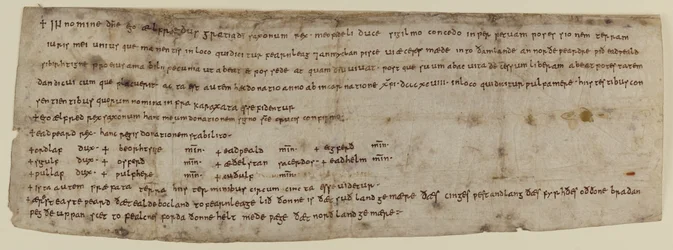 CCA-ChAnt/F/150 Alfréd király chartája, c898