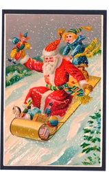 Karácsonyi képeslap, 1907 körül