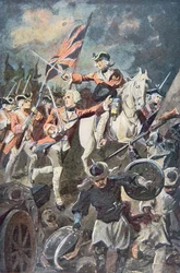 Clive at Plassey (színes litó)