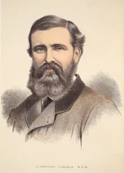Cameron parancsnok, illusztráció a David Livingstone élete és felfedezései képi kiadásából, J. Ewing Richie, pub. A. Fullarton & Co., 1876
