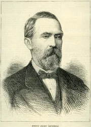 Zichy gróf a Grafikából 1877