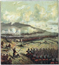 Krími háború (1853-1856): az 1854. 11. 05-i inkermani csata Oroszország és a győztes brit, francia és török koalíció között. Az inkermani csata