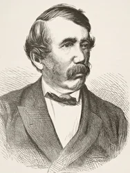 David Livingstone, William Hickman Smith Aubrey (1858-1916) „Anglia nemzeti és családi története“ című könyvéből, kiadva Londonban, 1890 körül