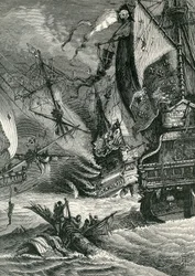 A spanyol armada megsemmisítése, 1865