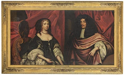 Károly király és Braganzai Katalin kettős portréja, 1665 körül