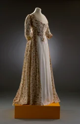 Ruha, 1790-es évek (nyomott pamut)
