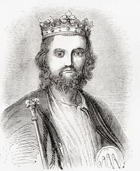 II. Edward, más néven Edward of Caernarfon, a régi Angliából: A Pictorial Museum, megjelent 1847-ben