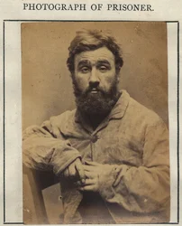Edward Shevlin, 1870 körül (szépia fotó)