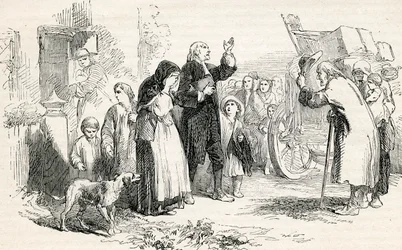 A nonkonformisták kilökése Szent Bertalan napján, 19. század