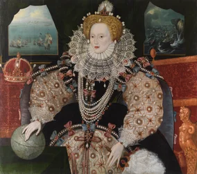 I. Erzsébet (az "Armada-portré"), 1588 körül (olaj, tölgyfa tábla)