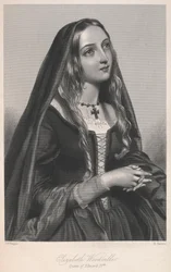 Elizabeth Woodville, IV. Edward királynője, illusztráció a 