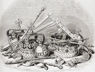 Angol dísztárgyak, Ó-Angliából: Képi Múzeum, kocsma. 1847