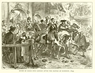 Essex belépése Londonba a newbury-i csata után, 1643