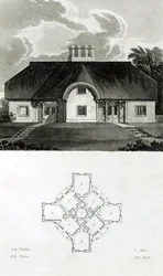 Négy házikó, 1818