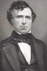 Franklin Pierce, a "Történelmi portrék galériájából", megjelent 1880 körül