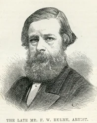 Frederick William Hulme (1816-84) a The Illustrated London Newsból, 1884. december 6.