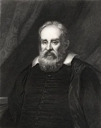 Galileo Galilei (1564-1642) a The Gallery of Portrékból, 1833-ban