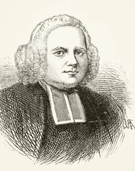 George Whitefield, William Hickman Smith Aubrey (1858-1916) „Anglia nemzeti és hazai története” című művéből, London, 1890 körül.