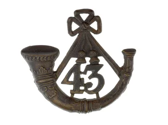 Glengarry-jelvény, 1873-81 körül (fém)