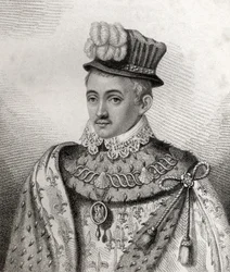 Henry Stewart, vésette Rivers, illusztráció a „Királyi és nemes szerzők katalógusának V. kötetéből”, 1806-ban megjelent