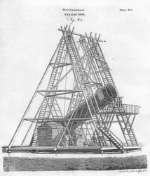 Herschels Grand Telescope, 24. kép, pub. 1797.