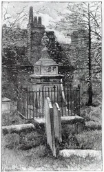 Hogarth sírja a Chiswick Churchyardban