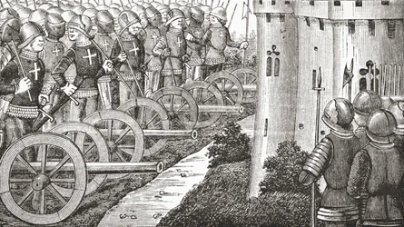 Hogyan szerzett erős helyeket a gróf de Foix Guienne-ben, 1878