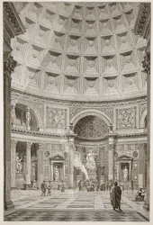 A római Pantheon belseje (felújítva)