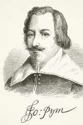 John Pym, William Hickman Smith Aubrey (1858-1916) "The National and Domestic History of England" című művéből (London, 1890 körül).
