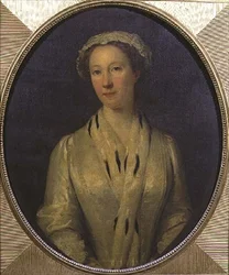 Lady Mary FitzHerbert, született Cromwell, Ardglass grófjának lánya, 1656 körül.