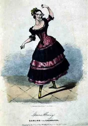 Laura Honey (kb.1816-43) A cachoucha tánca