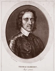 Thomas Harrison vezérőrnagy, N. H. Jacobnak tulajdonítva, de Langlume metszete