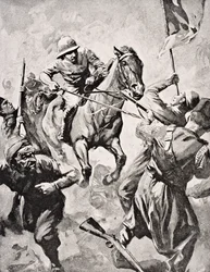 George Godfrey Massy Wheeler őrnagy, a "The War Illustrated Album deLuxe" című, 1916-ban Londonban kiadott albumból.