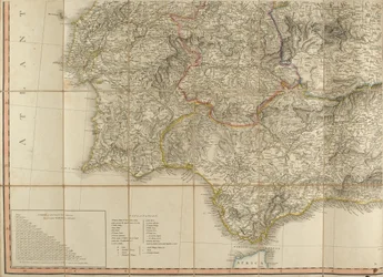 Spanyolország térképét Wellington hercege használta