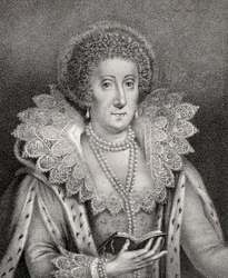 Mary Herbert, illusztráció az 1806-ban kiadott "Királyi és nemes szerzők katalógusa, II. kötet" című kötetből.
