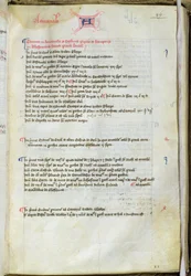 Ms.25511 fol.36r Dean Lyseuxs inventory, St. Pauls Cathedral, 1440