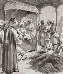 Muhammad bin Tughluq issuing token currency
