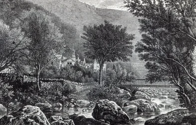Lynmouth közelében, a „Leisure Hour”-ból, 1888