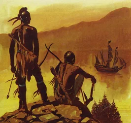 Új-Franciaországnak az őslakos indiánokon kívül kevés lakosa volt