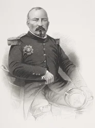 Pierre Francois Joseph Bosquet, a "Történelmi portrék galériájából", 1880 körül jelent meg.