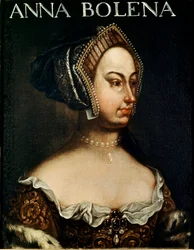 Anne de Boleyn portréja (Anna vagy Ann Bolin és Anne Bullen