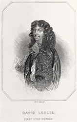 David Leslie, Newark 1. Lordjának portréja, 1835