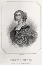 Dorothy Sidney, Sunderland grófnőjének portréja, 1835