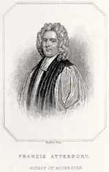 Francis Atterbury, Rochester püspökének portréja, 1835
