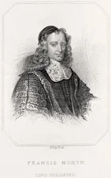 Francis North portréja, Lord Guildford, 1835