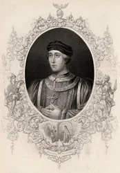 Henrik király portréja VI