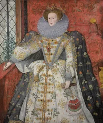 I. Erzsébet királyné (1533-1603) portréja, 1585-90 körül (olaj, vászon)