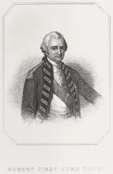 Robert 1. Lord Clive portréja, 1835